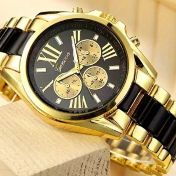 Gold and Black Espen Watch - Picture 2 of 4